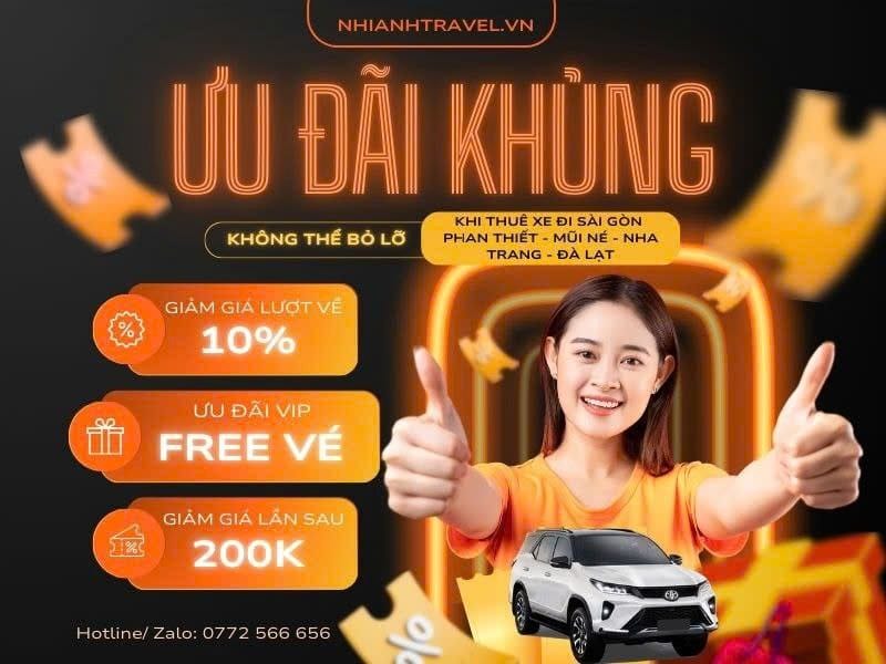 Chương trình khuyến mãi tại NHIANH travel